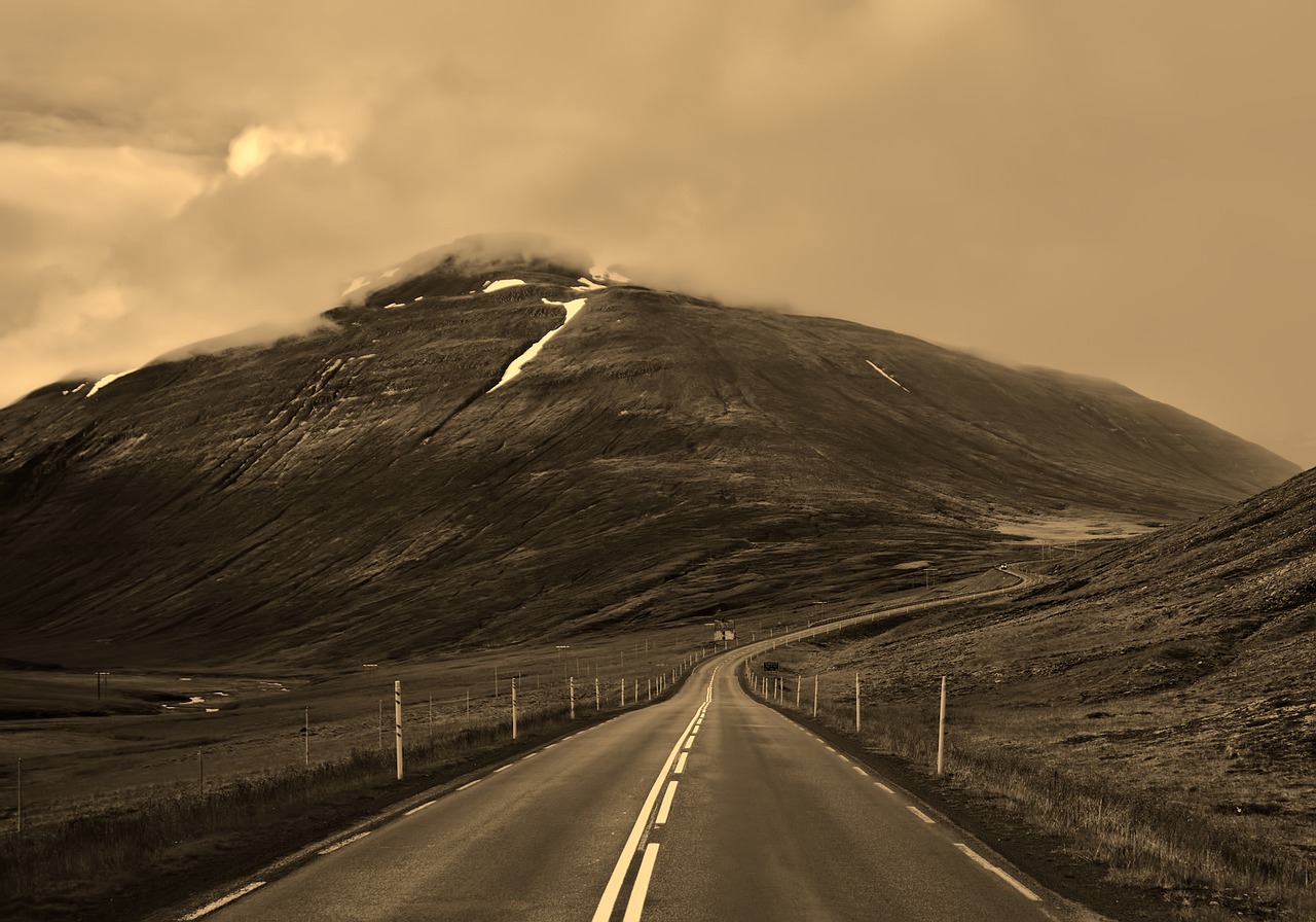 iceland landscape sky free photo