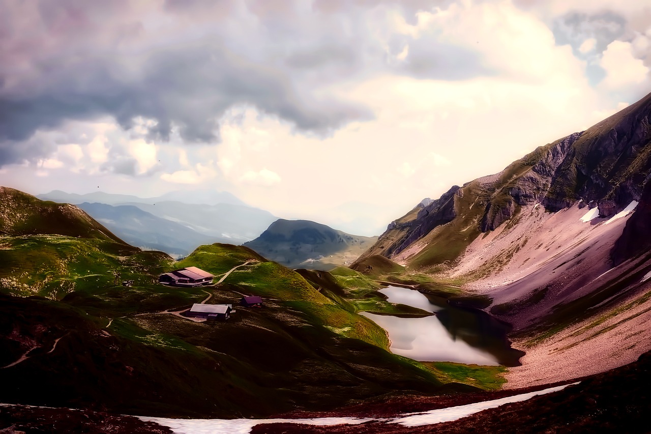 iceland landscape mountains free photo