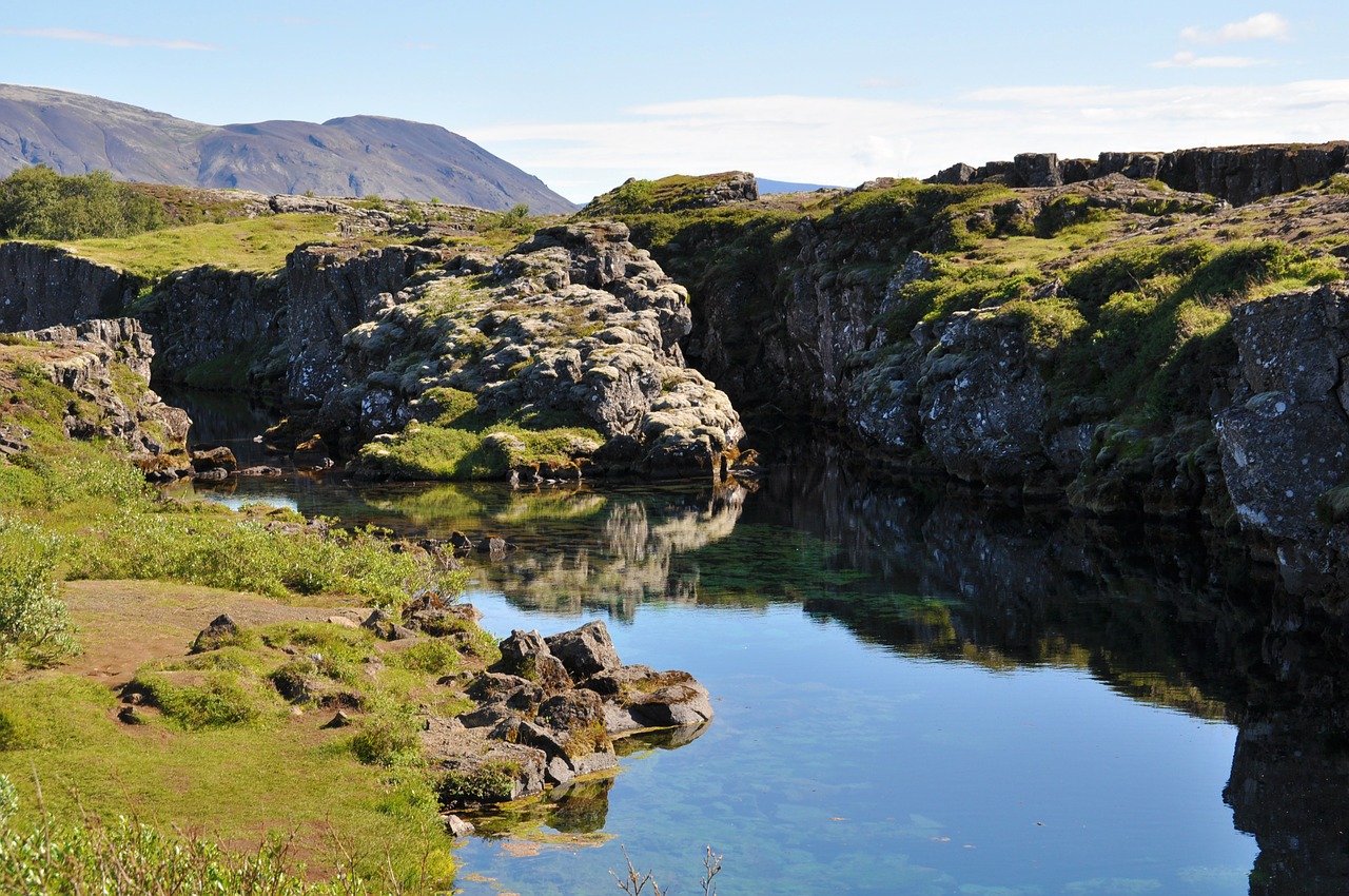 iceland pingvellir landscape free photo