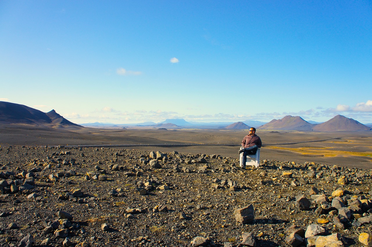 iceland volcanoes volcano panorama free photo