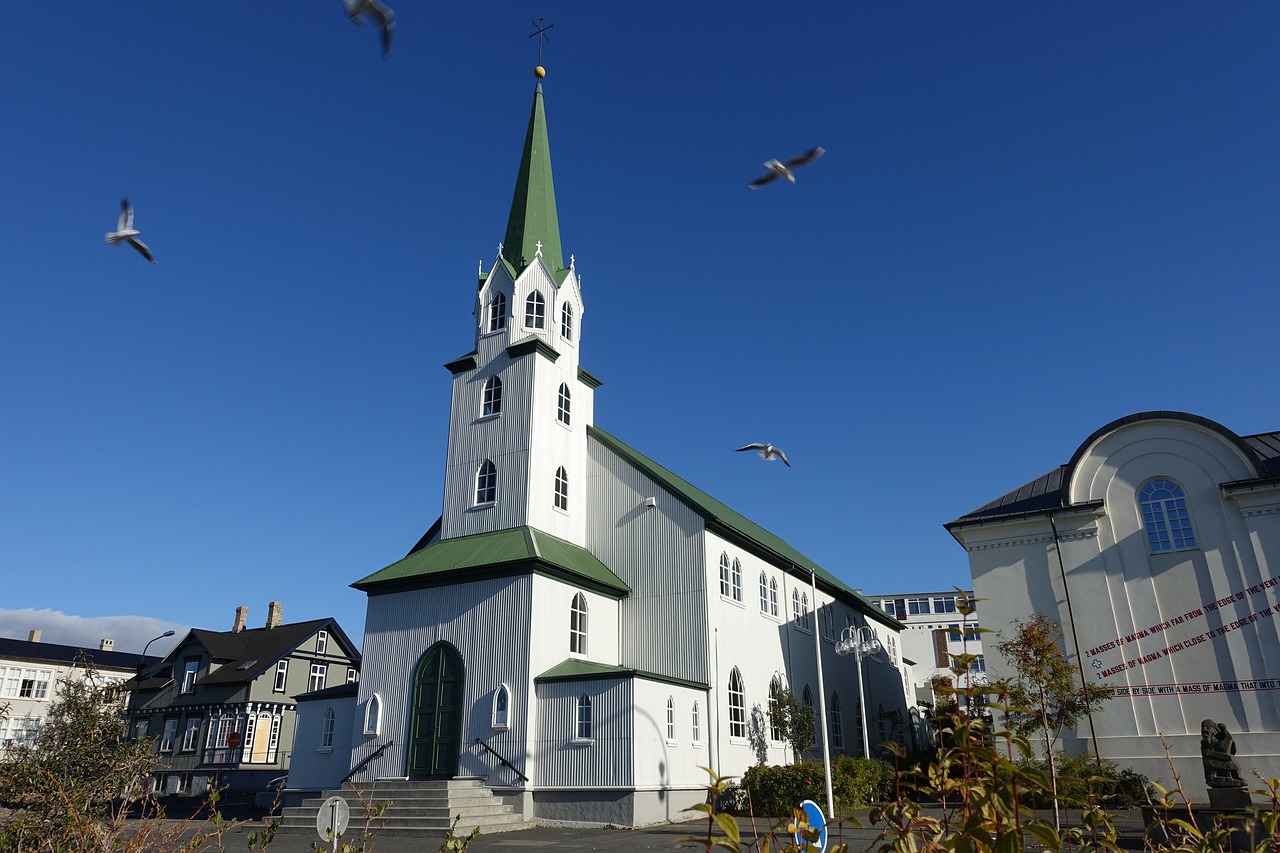 iceland church reykjavik free photo