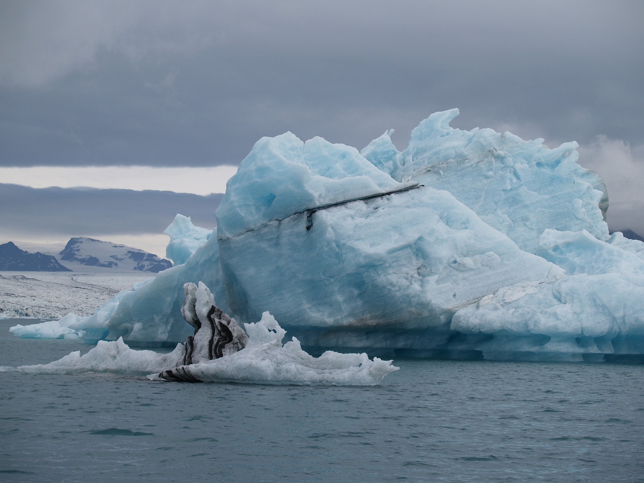 iceland ice iceberg free photo