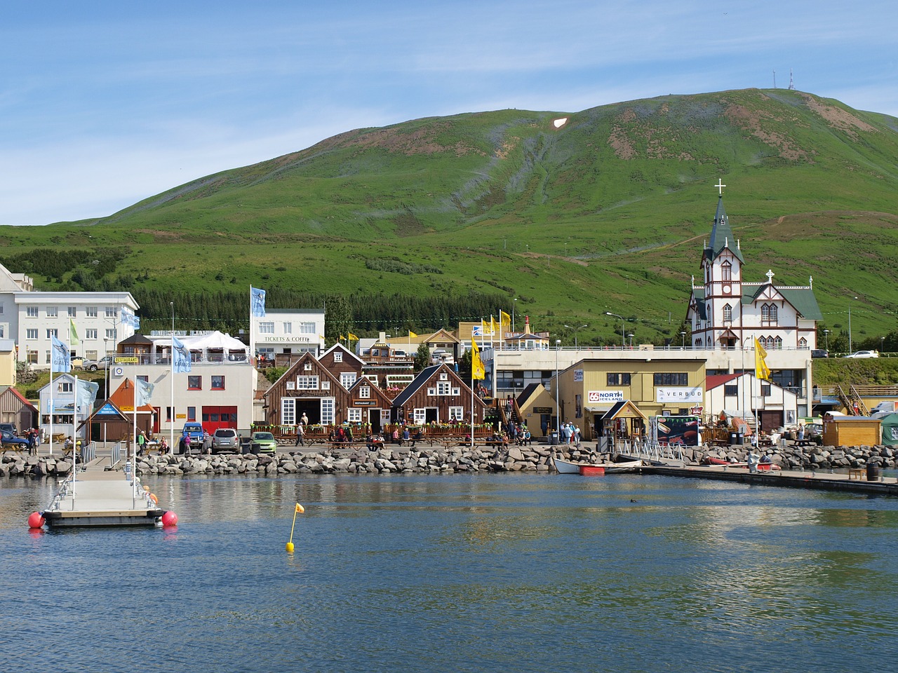 iceland port water free photo