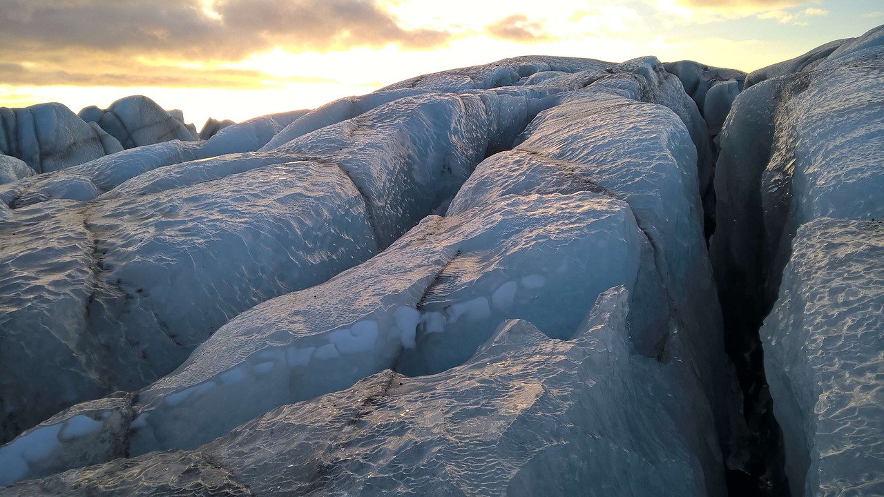 iceland  glacier  snow free photo