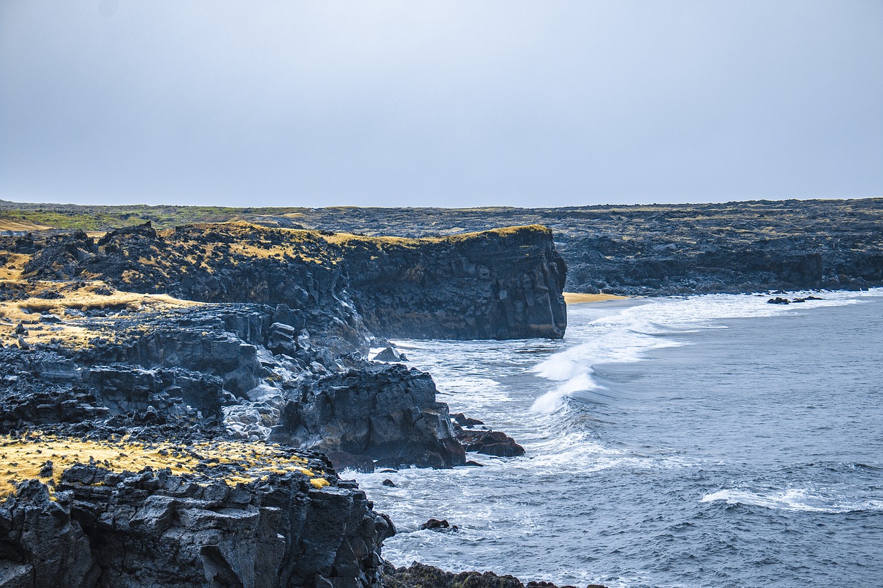 iceland  hellissandur  coast free photo