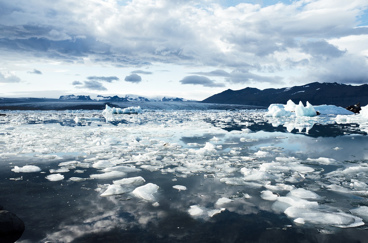 iceland glacier iceberg free photo