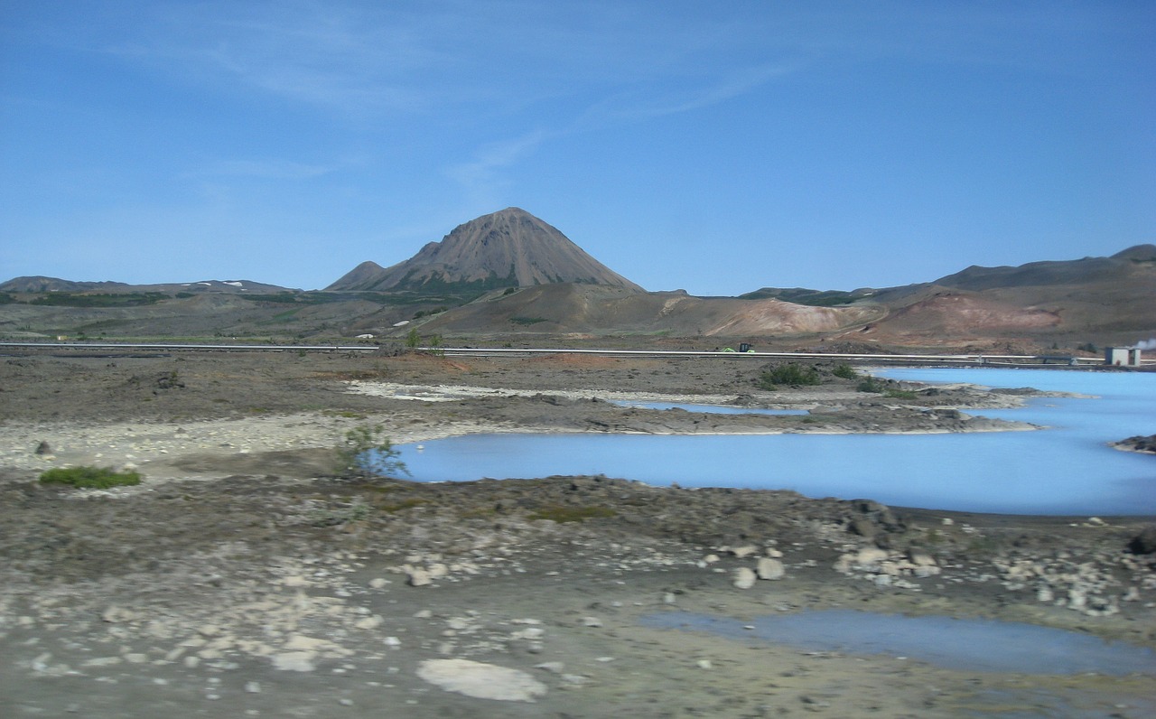 iceland myvatn lake free photo