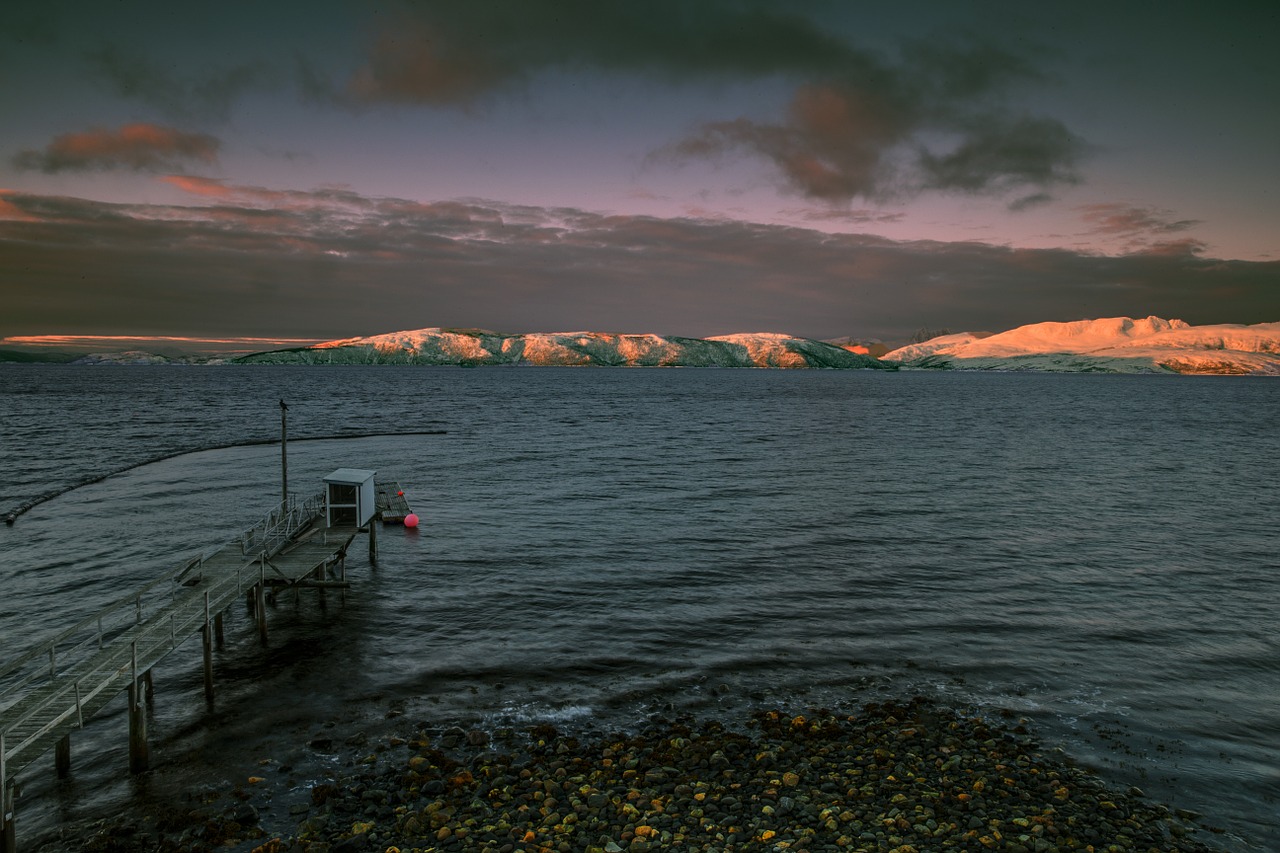 iceland the scenery pier free photo