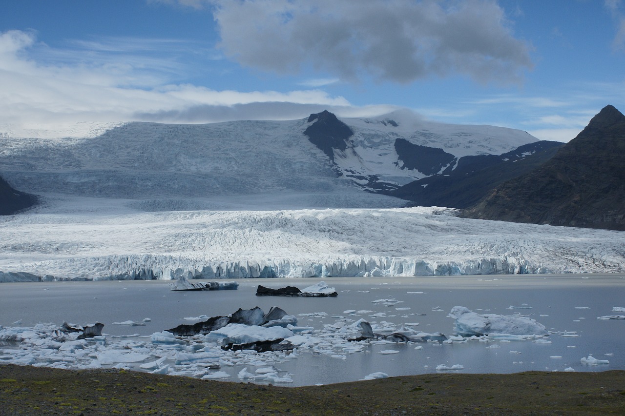 iceland sea isberg free photo