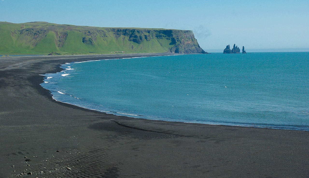 iceland vik beach free photo