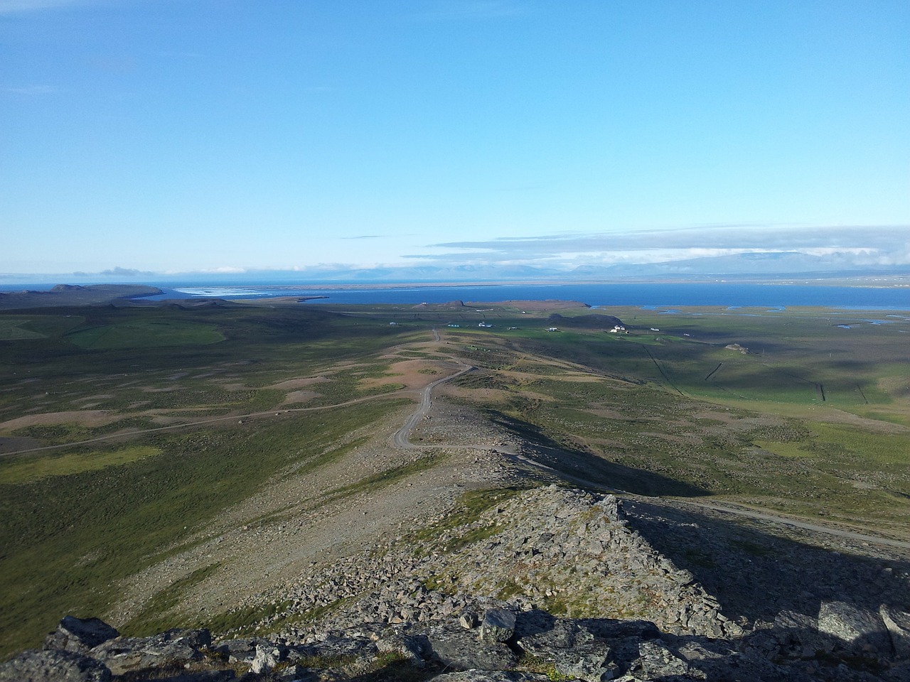 iceland landscape sky free photo