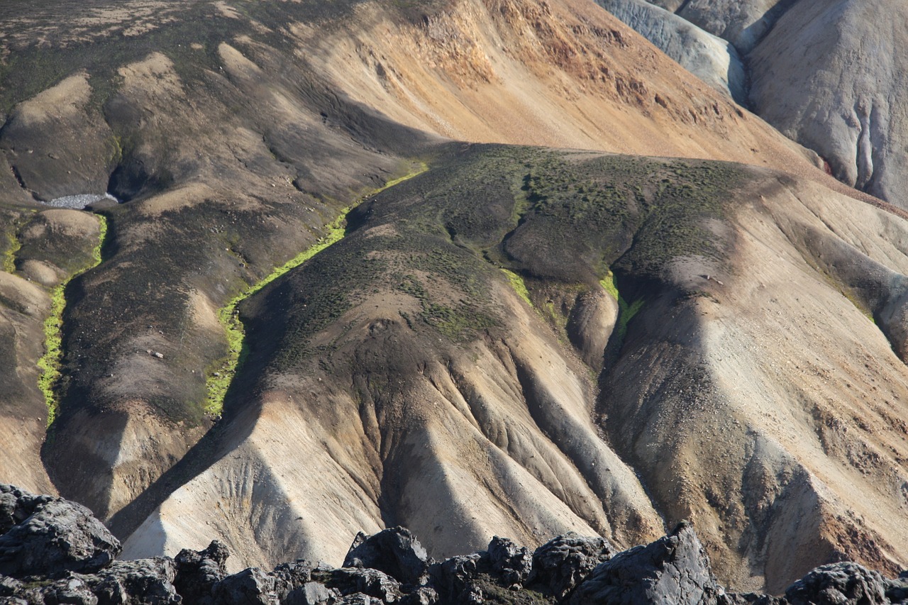 icelandic landscape desert free photo