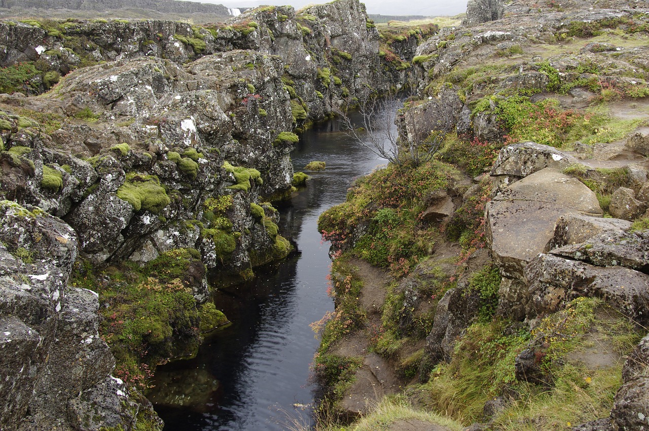 icelandic volcanic landscape free photo