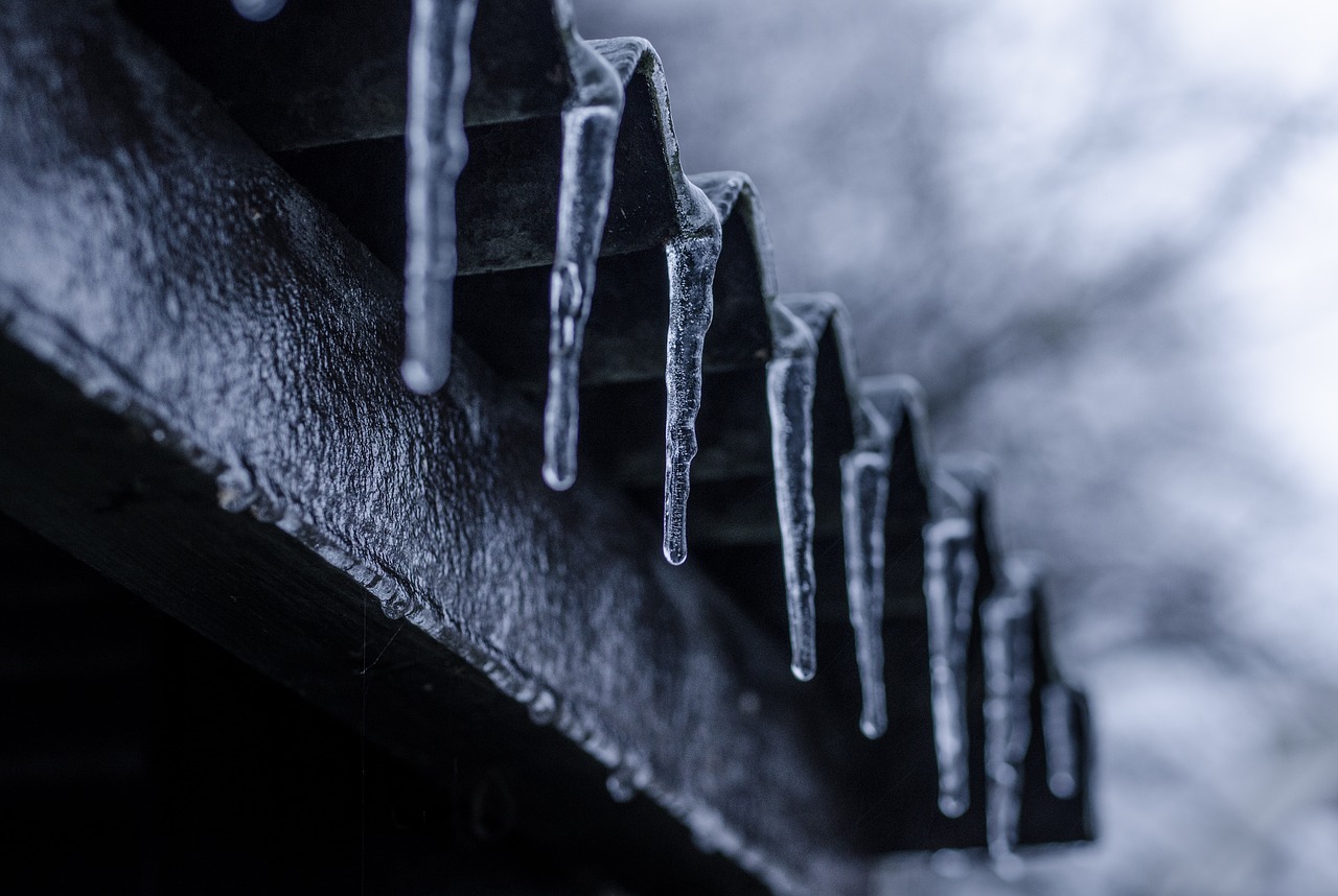 icicle ice winter free photo