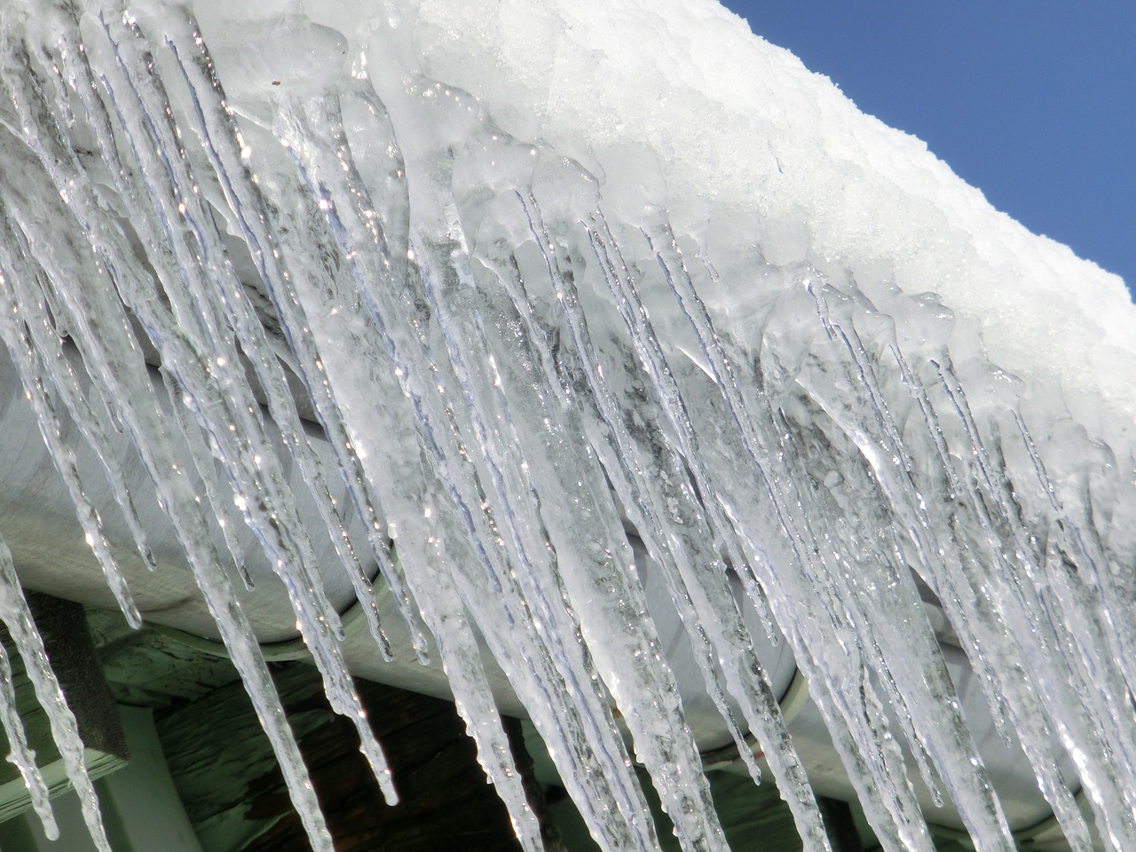 icicle ice winter free photo