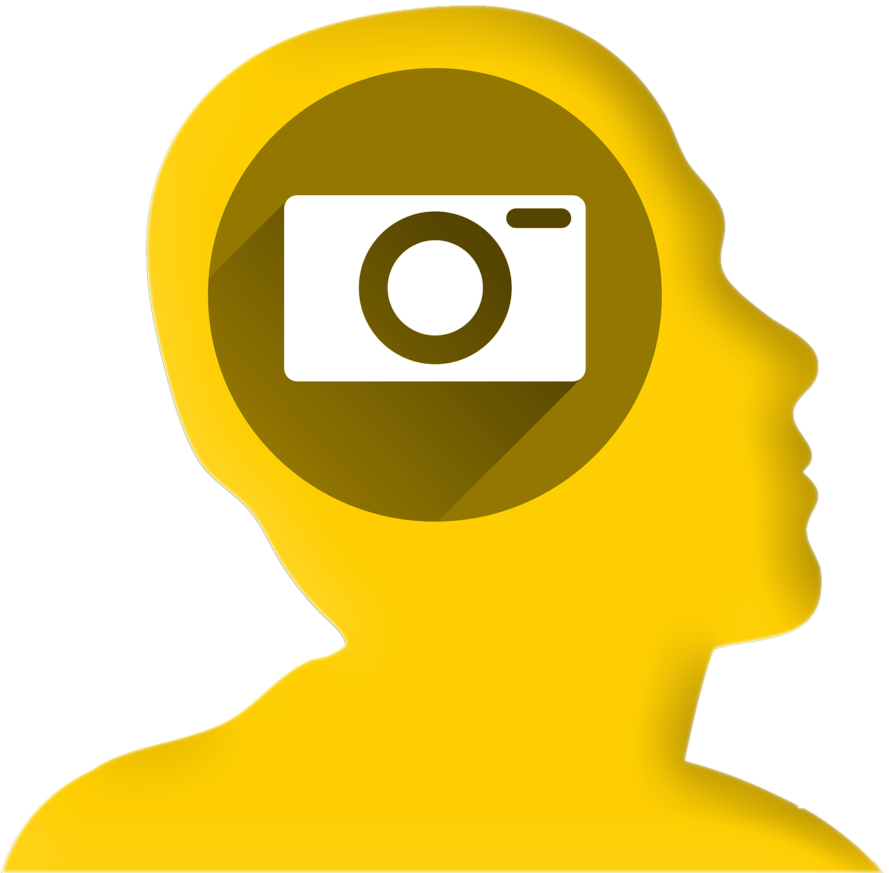 icon head profile free photo