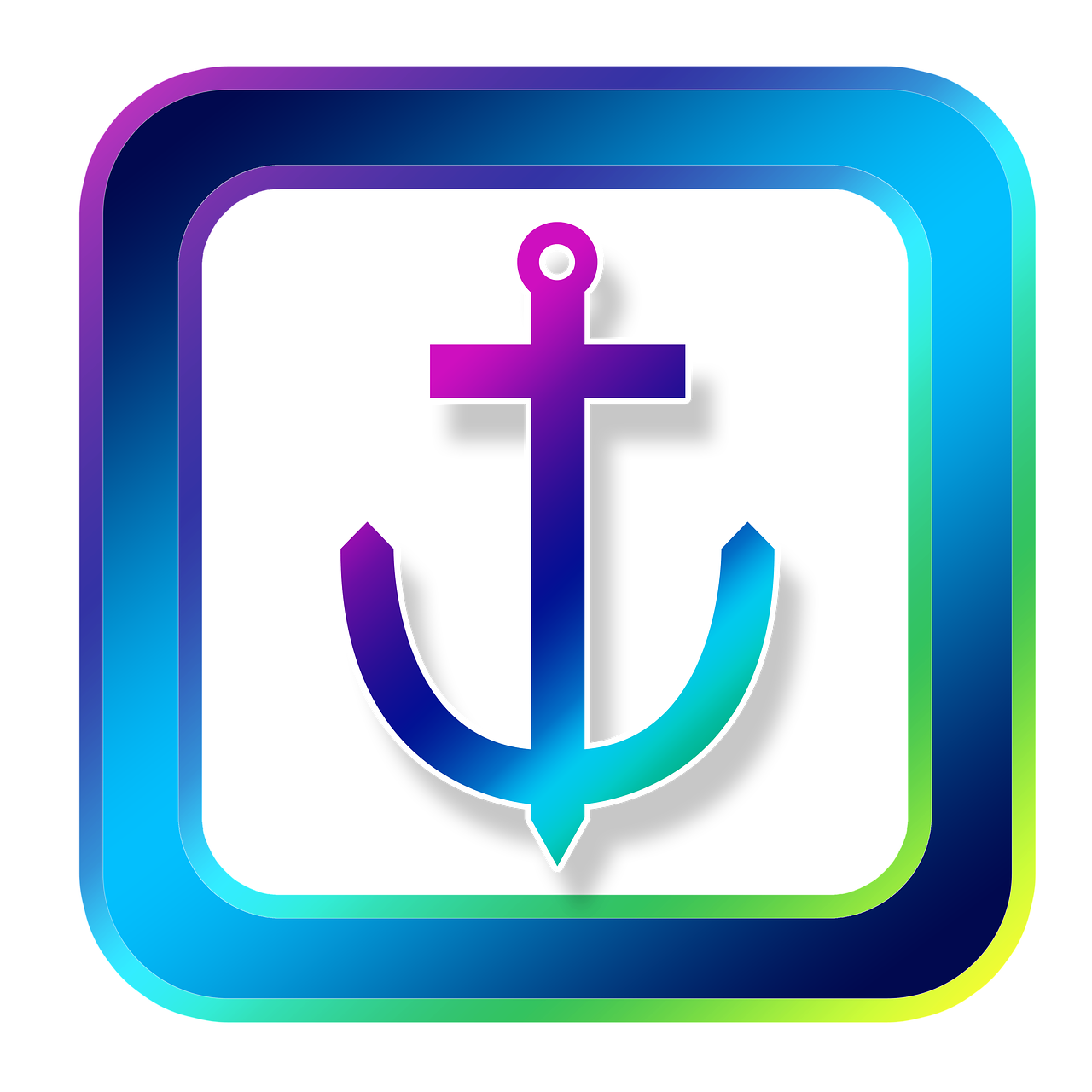 icon anchor containing free photo