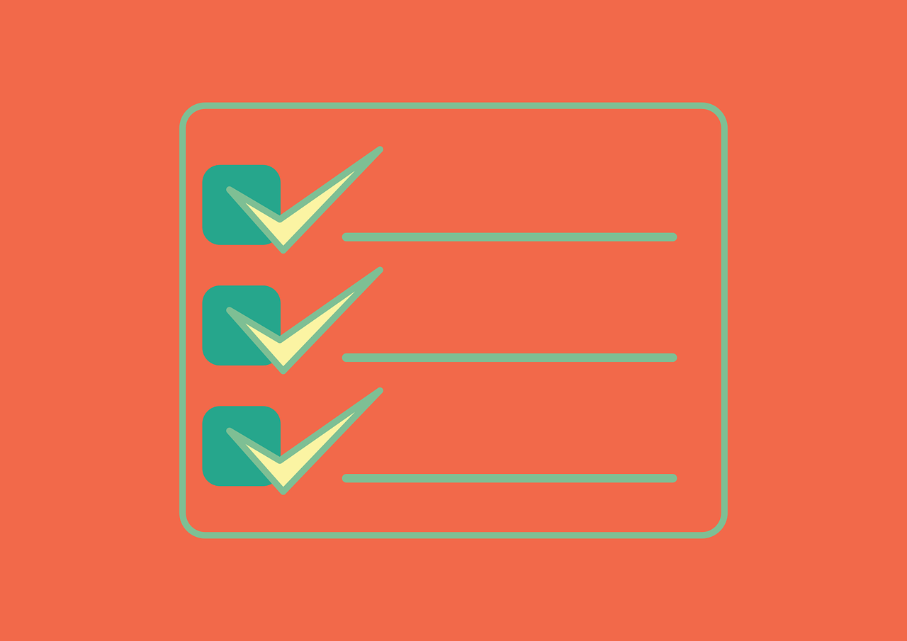 icon checklist flat free photo