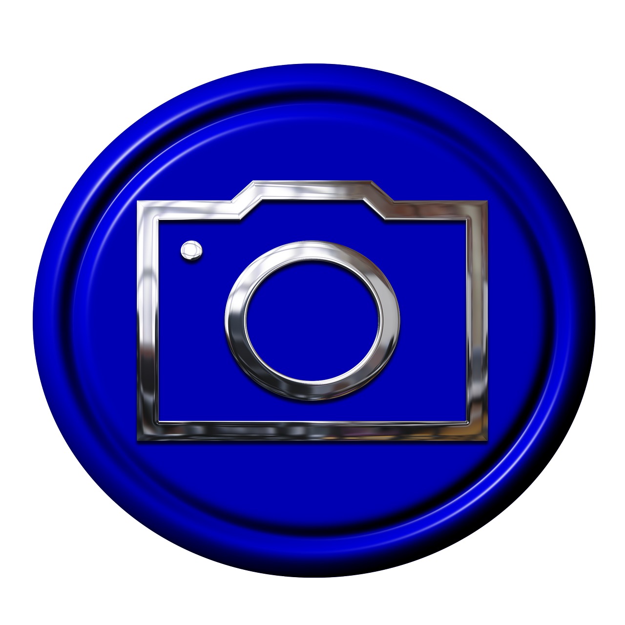 icon button 3d free photo