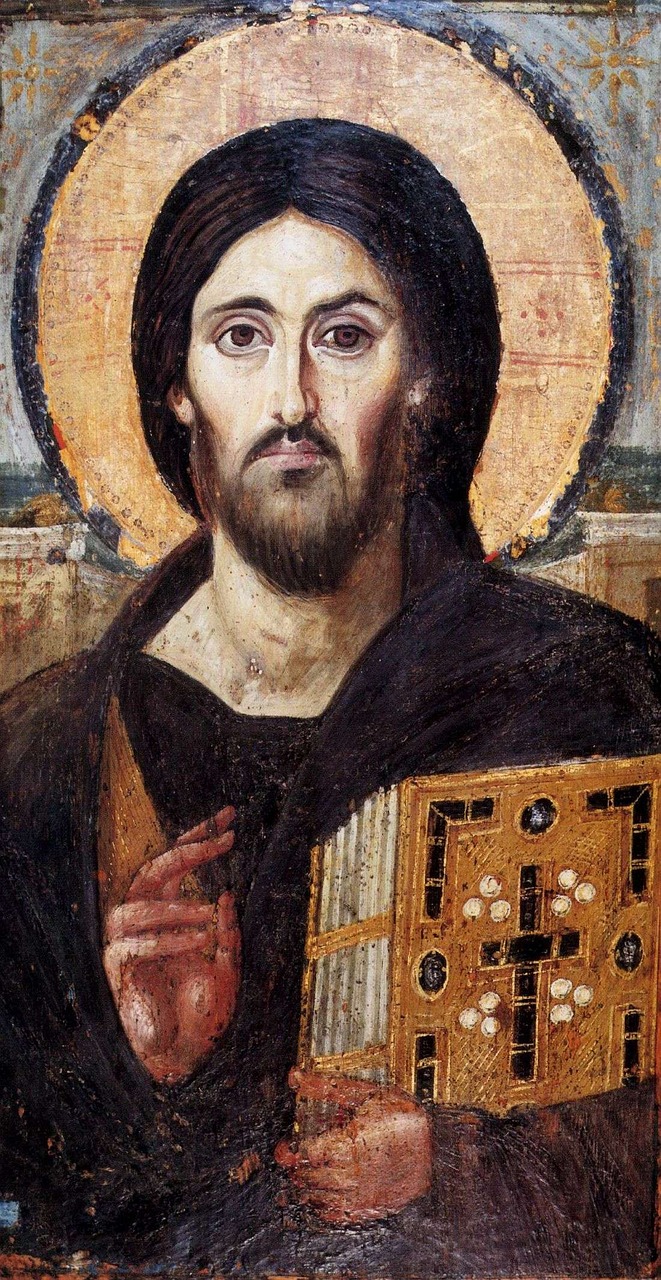 icon jesus byzantine free photo