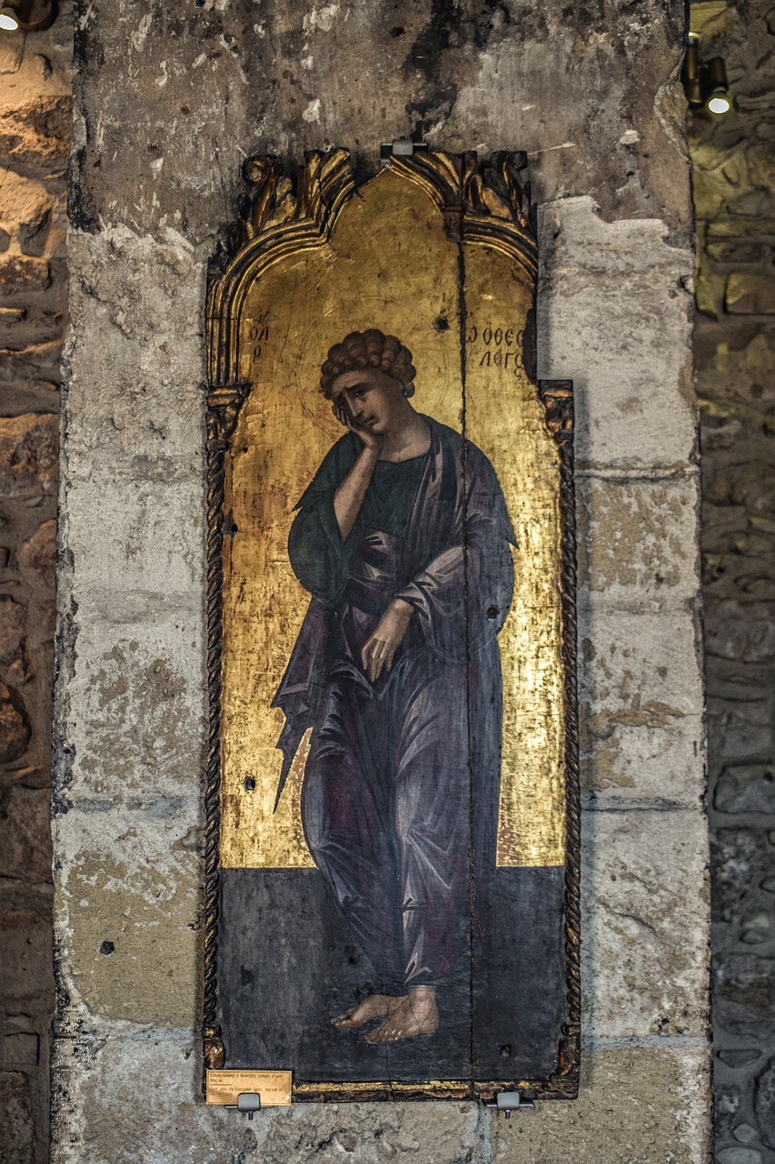 icon  wooden  byzantine free photo
