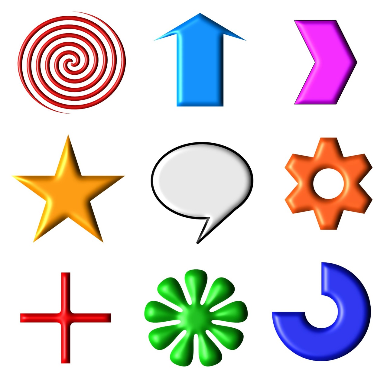icons symbols shapes free photo