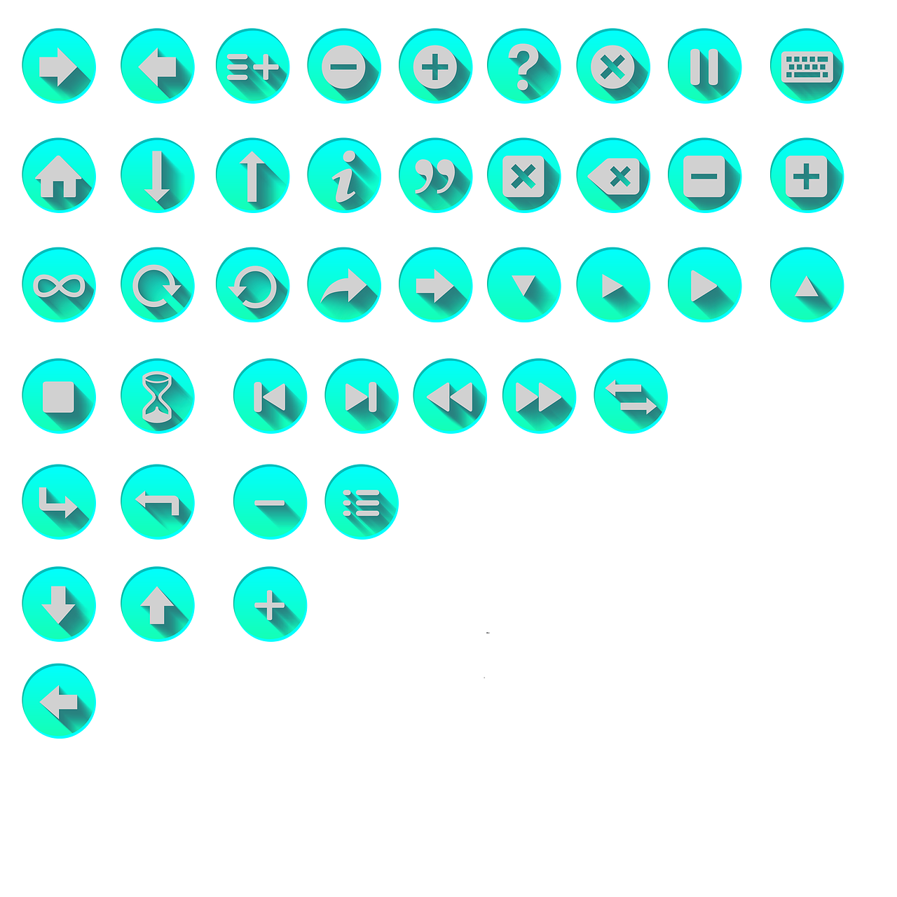 icons icon set graphics free photo