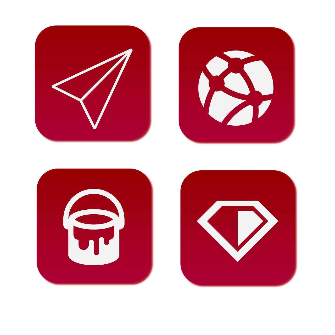 icons red symbol free photo