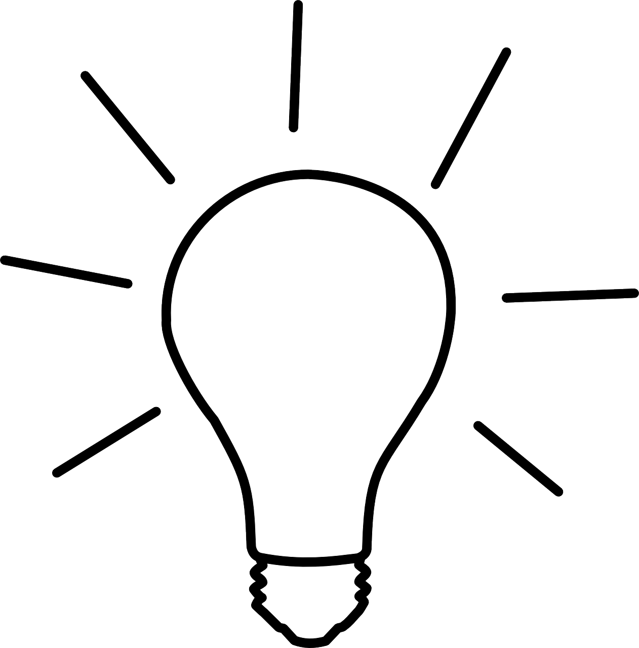idea light light bulb free photo