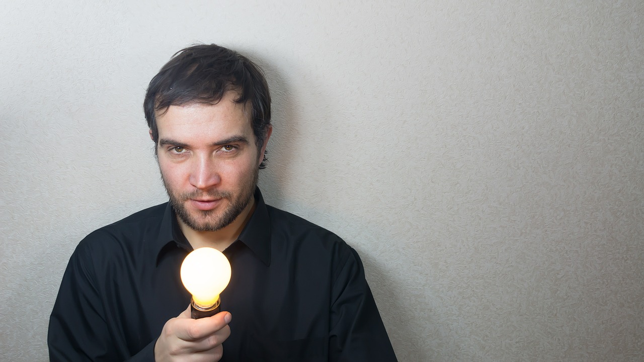 idea concept lightbulb free photo