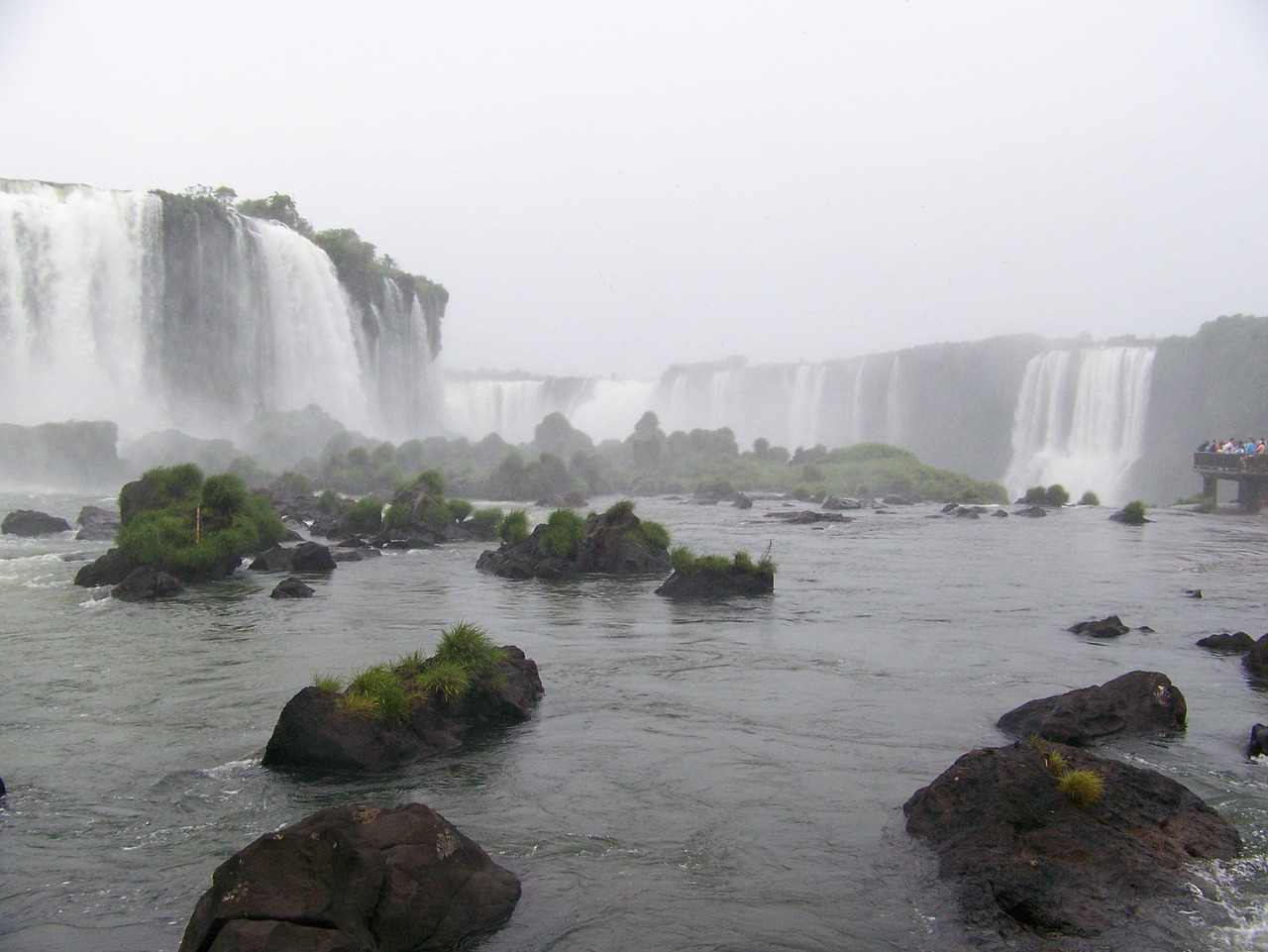 iguazu cascade falls landscape free photo