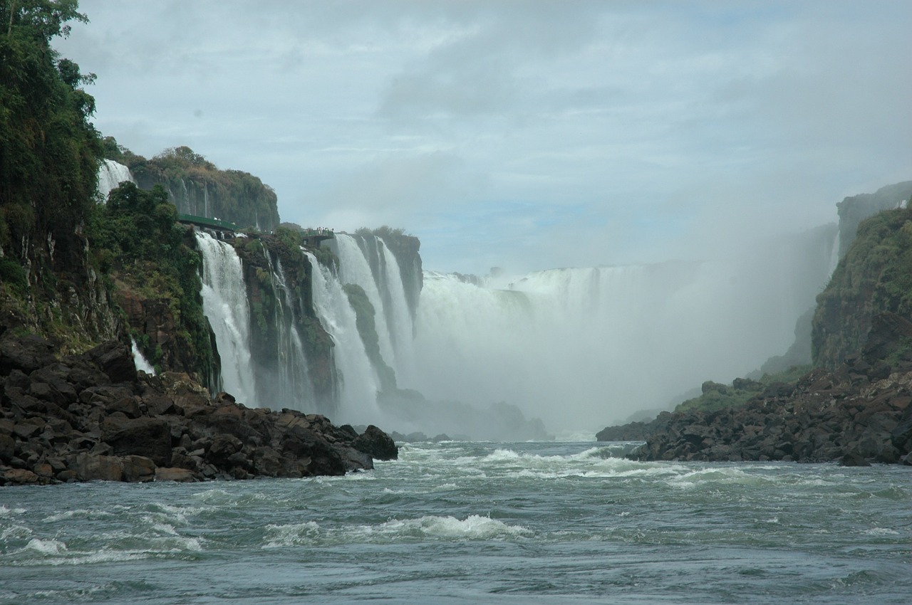 iguazu waterfall brazil free photo