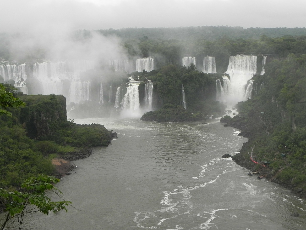 iguazu falls brazil paraná free photo