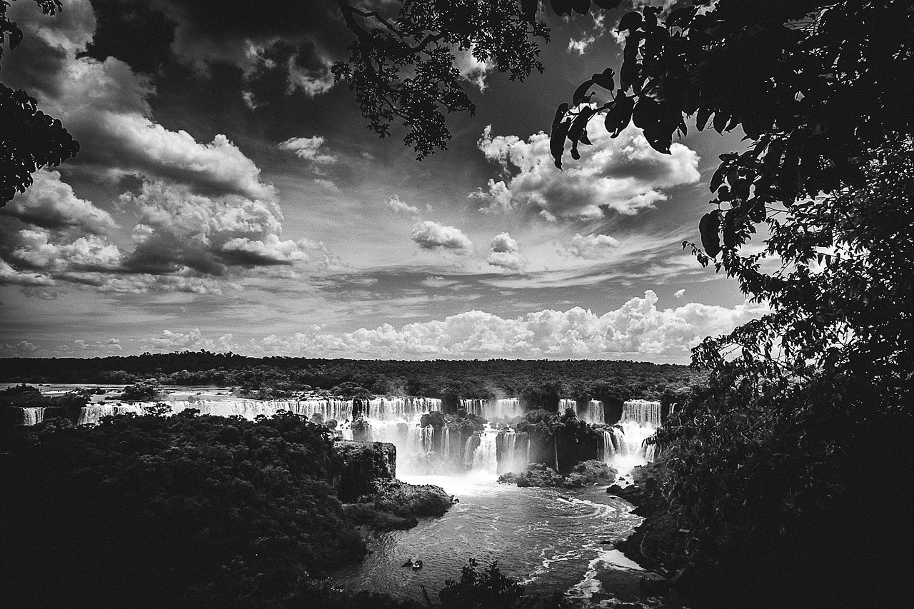 iguazu falls waterfalls landscape free photo