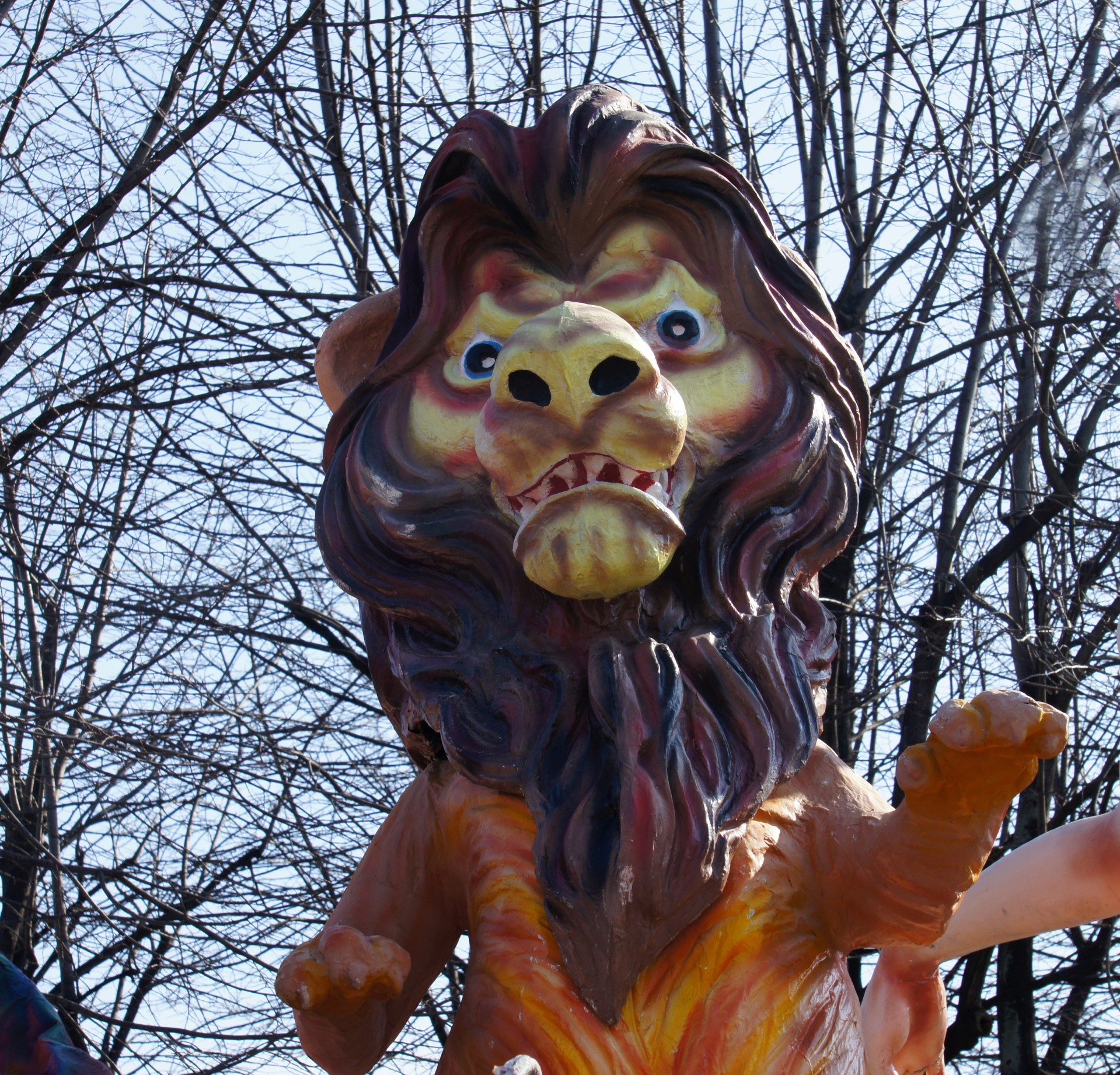 lion carnival parade free photo