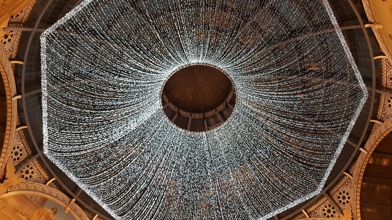 illuminations  lighting  galleria vittorio emanuele free photo