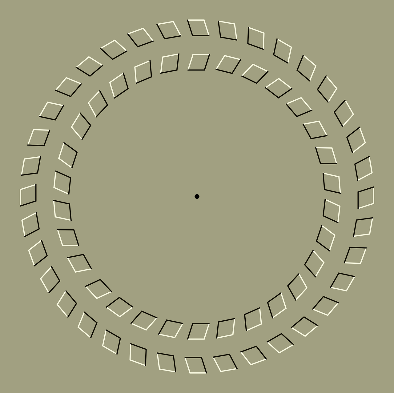 illusion movement circle free photo