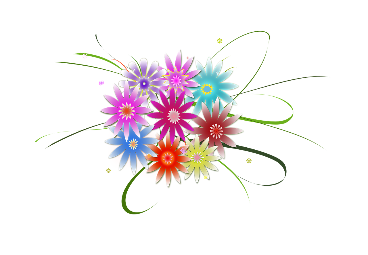 illustration bouquet colors free photo