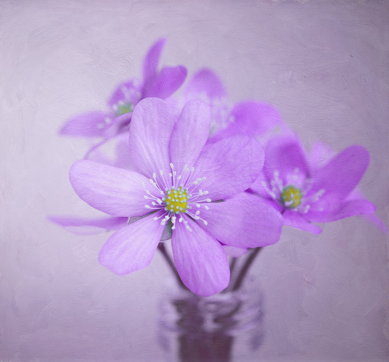 image painting flowers free photo