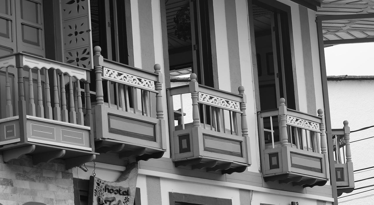 image balconies filandia quindio free photo