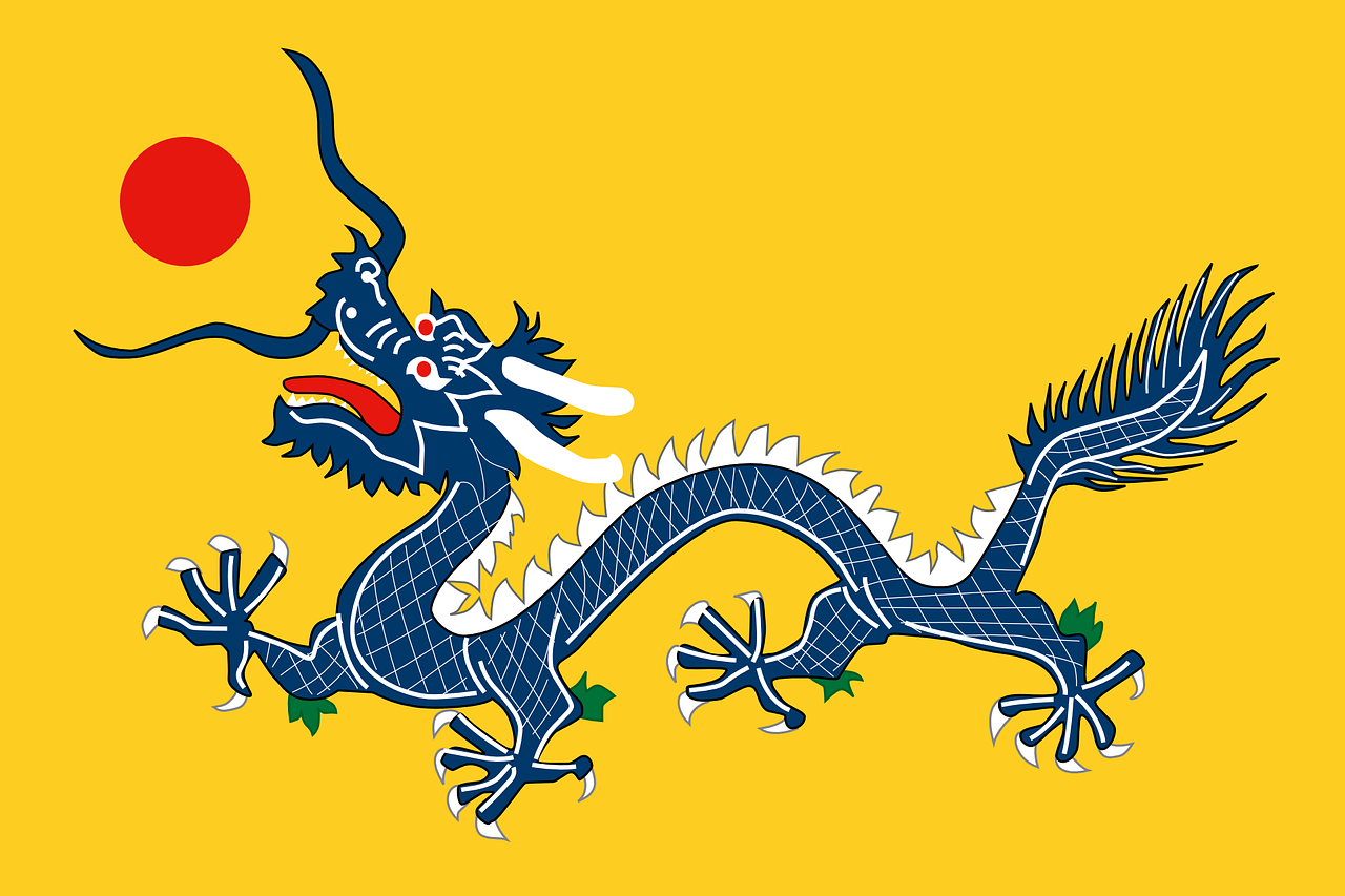 imperial china flag asia free photo