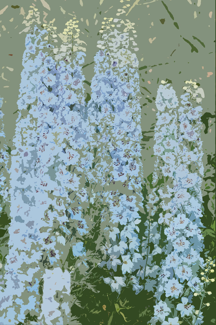 flowers floral impressionist free photo