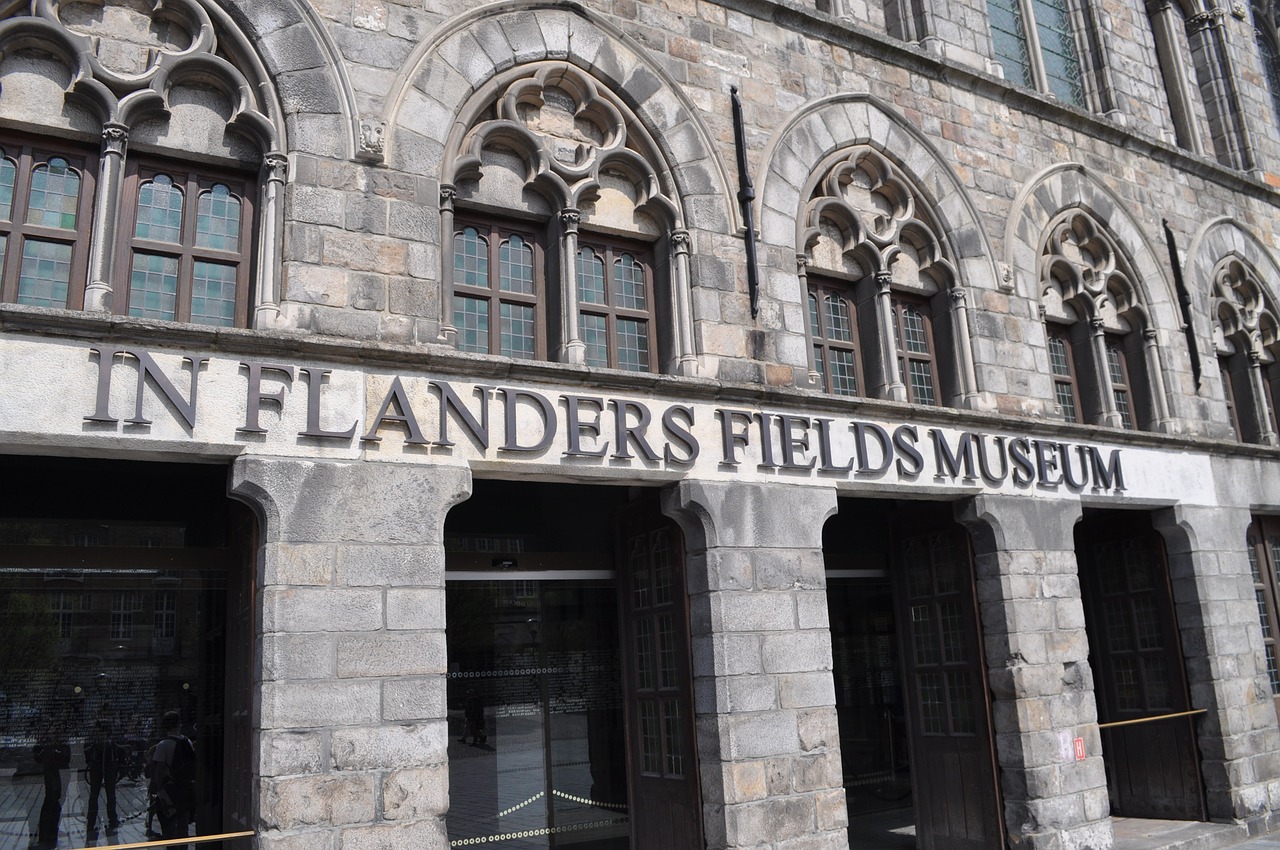 in flanders fields museum ieper museum free photo