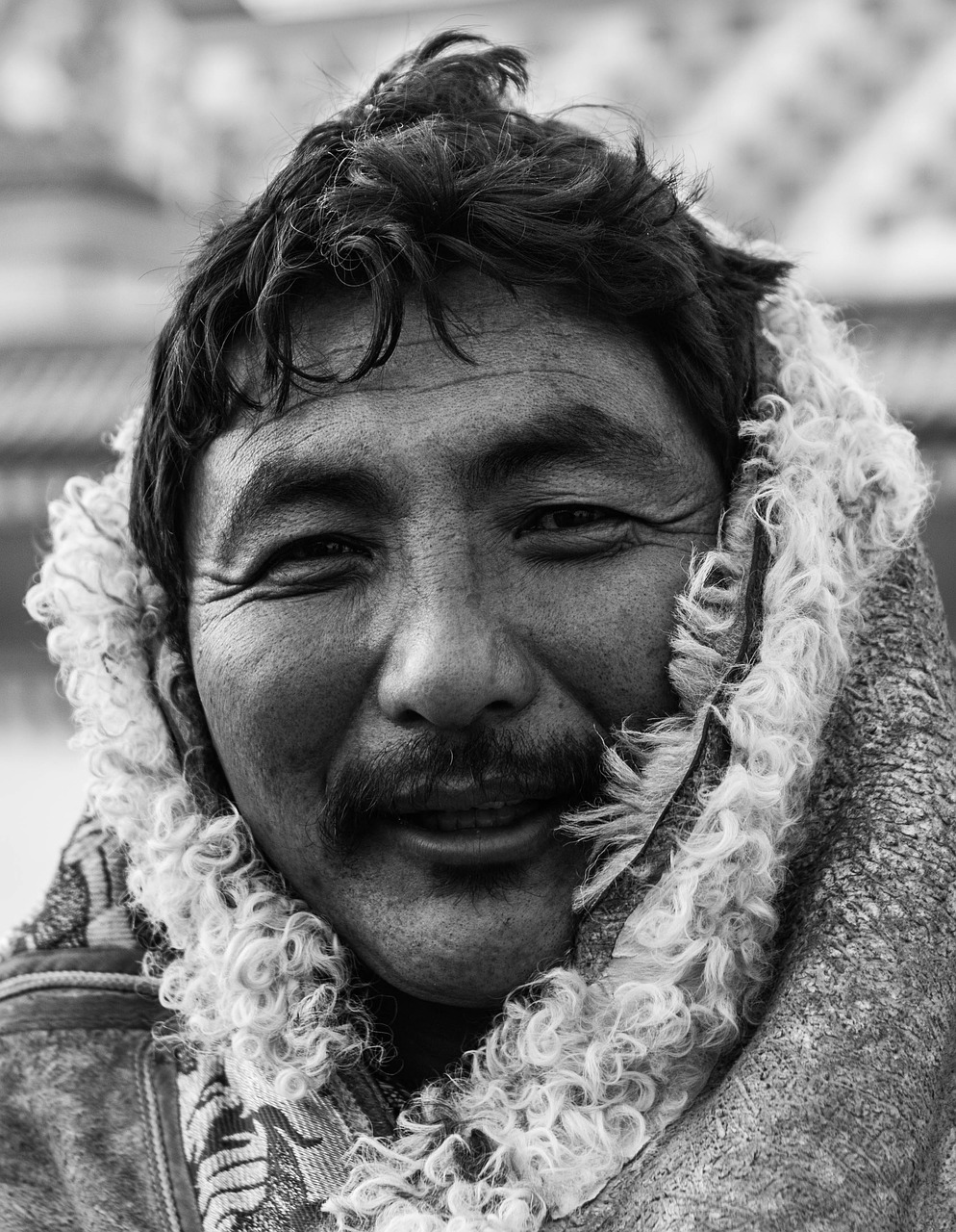 in gannan prefecture tibetans sketch free photo