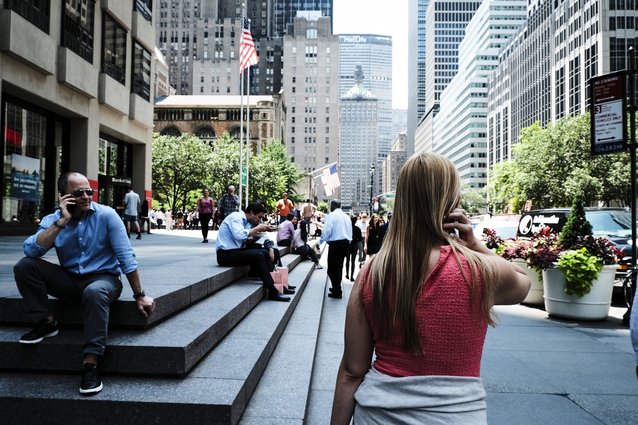 in new york city  city  street free photo