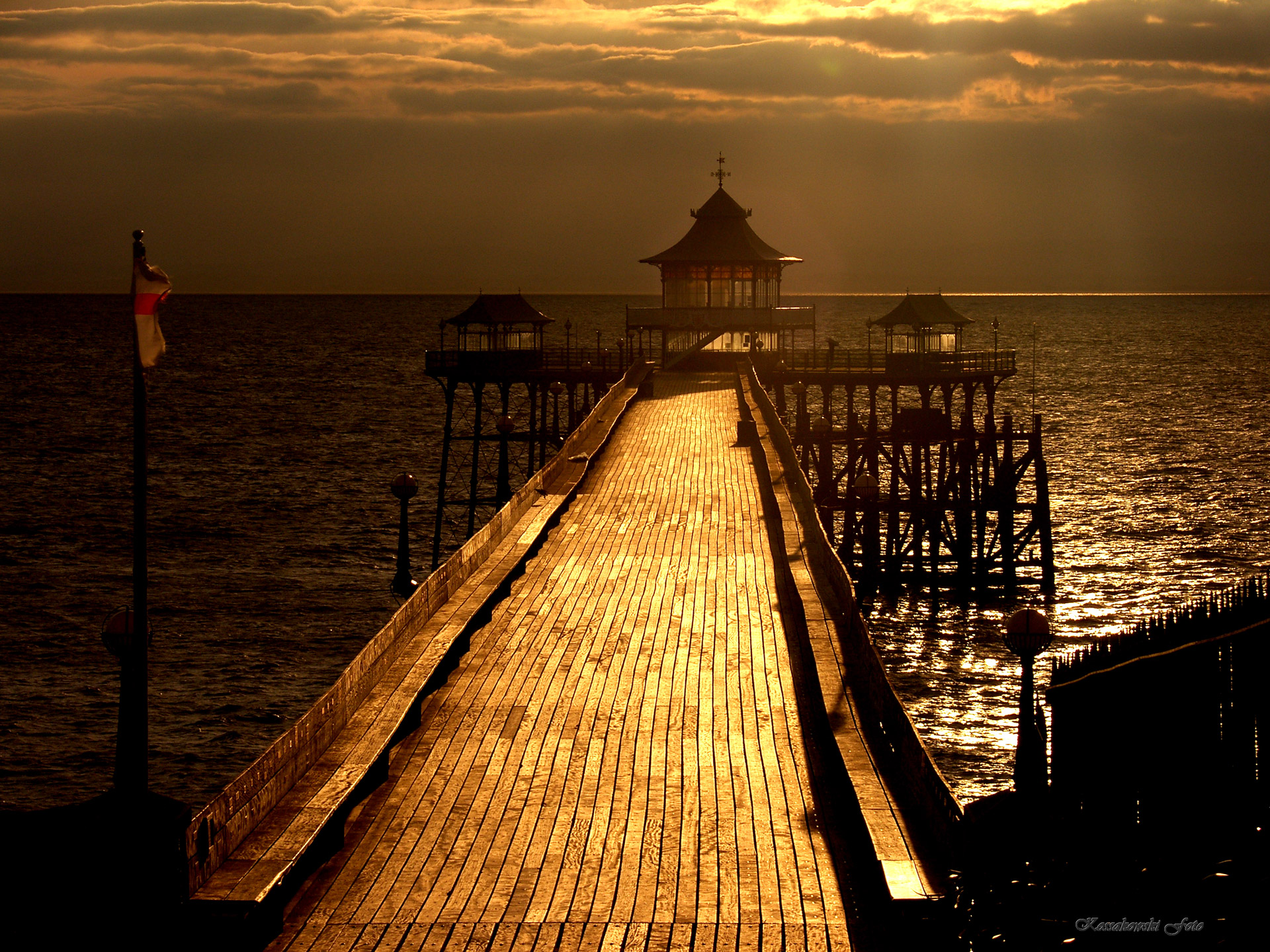 pier sun sea free photo