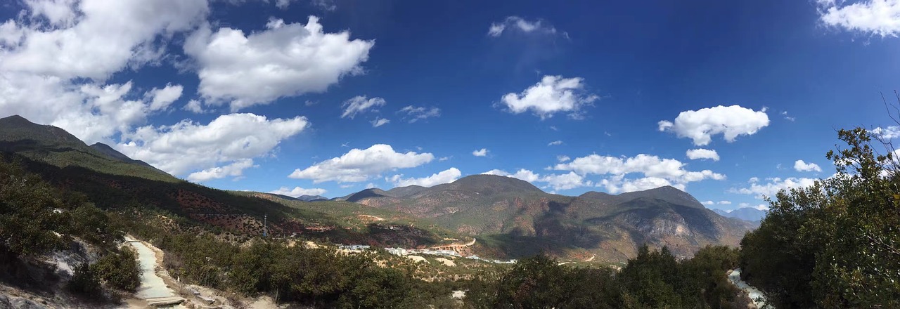 in yunnan province the scenery whitewater station free photo