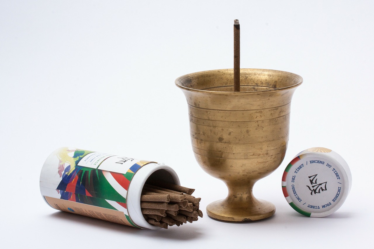 incense incenses cup free photo