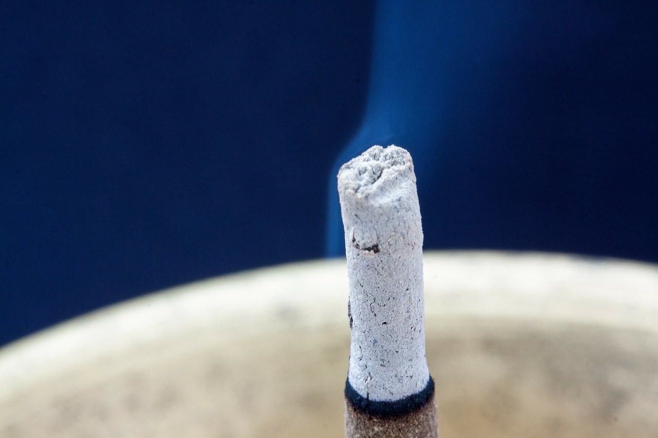 incense smoke cup free photo