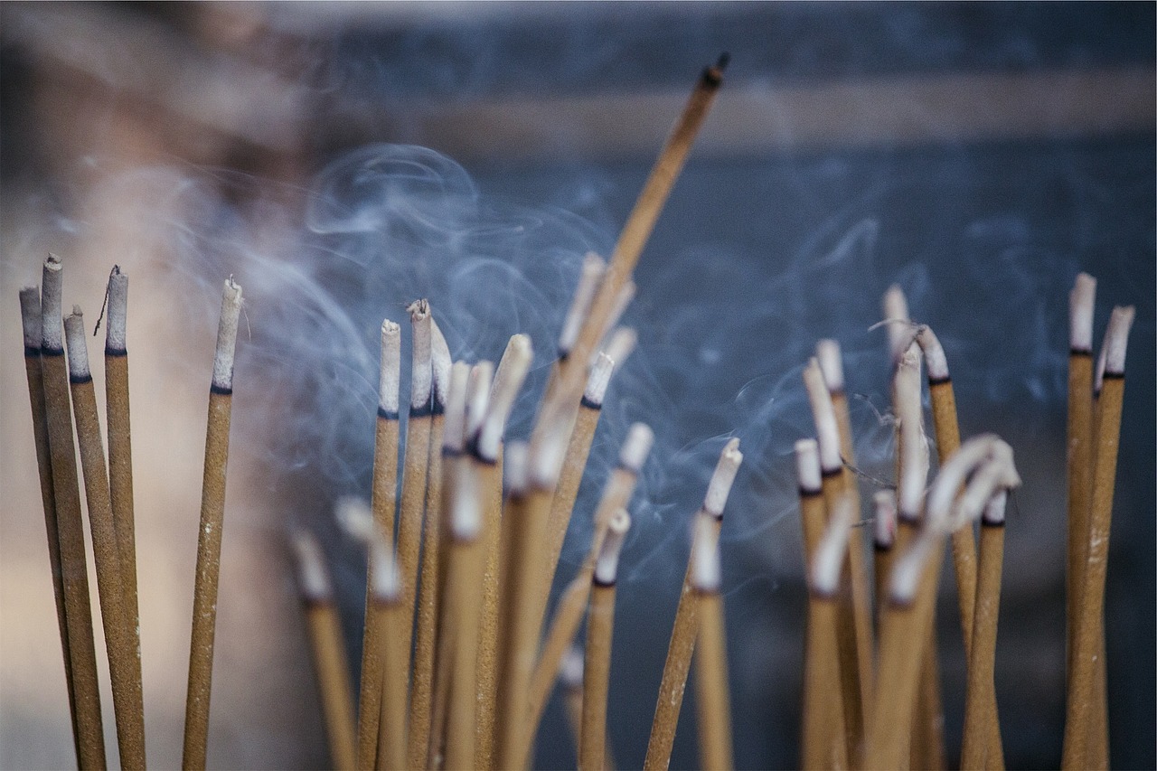 incense scent smoke free photo